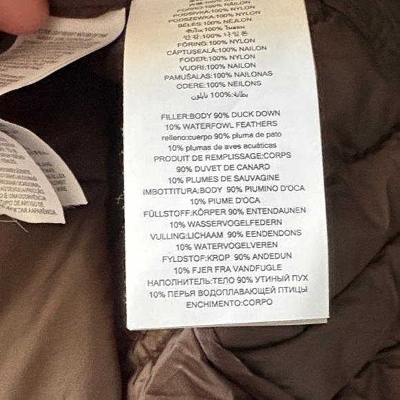 NWT MICHAEL Michael Kors Brown Puffer Jacket - Picture 9 of 9